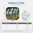 thumbnail image 3 of Sikiie Running horses Print Foldable Car Windshield Sun Visor, Car Window Sunshade Suitable for Sedan, SUV and Truck Car Accessories-Large, 3 of 6