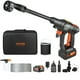 thumbnail image 1 of Hidrolavadora inalámbrica VEVOR, limpiadora potente portátil de 652 PSI y 1.1 GPM, pistola de lavado de autos de alta presión con batería de 4.0 Ah, cargador y boquilla 6 en 1, para limpieza y riego d, 1 of 5