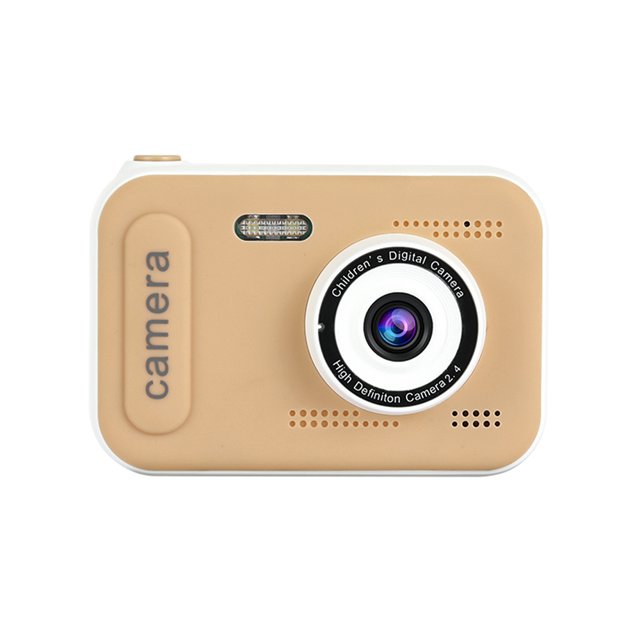 Cámara digital 1080P Mini cámara digital para niños Cámara de video digital para niños Lente dual Pantalla IPS de 2.4 pulgadas Batería incorporada Lindos marcos de fotos Juegos interesantes con correa Irfora Cámara digital