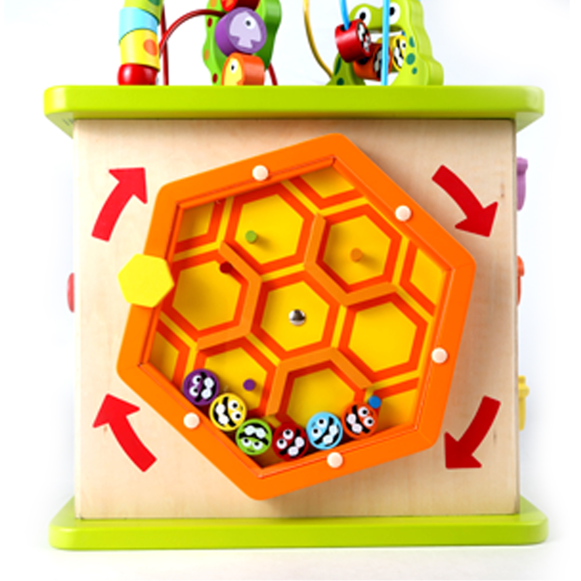 Hape Country Critters 5-Sided Wooden Play Cube for Toddlers, Ages 12 mo+ - image 5 of 8