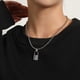 thumbnail image 3 of Qarigey Collar de cadena de moda para hombre, joyería estética resistente ajustable, colgantes colgantes, suéteres para mujer, decoraciones, regalo Ropa, zapatos y accesorios Miscelánea Qarigey AP009189-00, 3 of 6