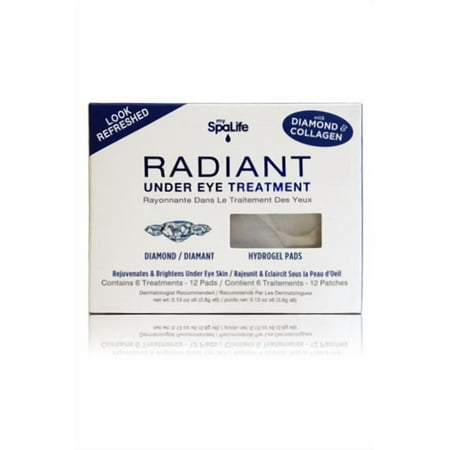 SpaLife "Diamond W/Collagen Anti-Aging" Under Eye Treatments - 6 Treatments