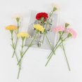 thumbnail image 3 of ZenCart 5Pcs Artificial Carnation Realistic Fake Silk Flower Wedding Indoor Home Office Table Centerpiece Faux Flower Decoration Mother's Day Gift, 3 of 8