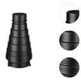 thumbnail image 2 of Bunblic Conical Optical Snoot Kit Honeycomb Grid Accessories Color for Indoor Travel Photo Video Artist Modelling Shape Light B, 2 of 8