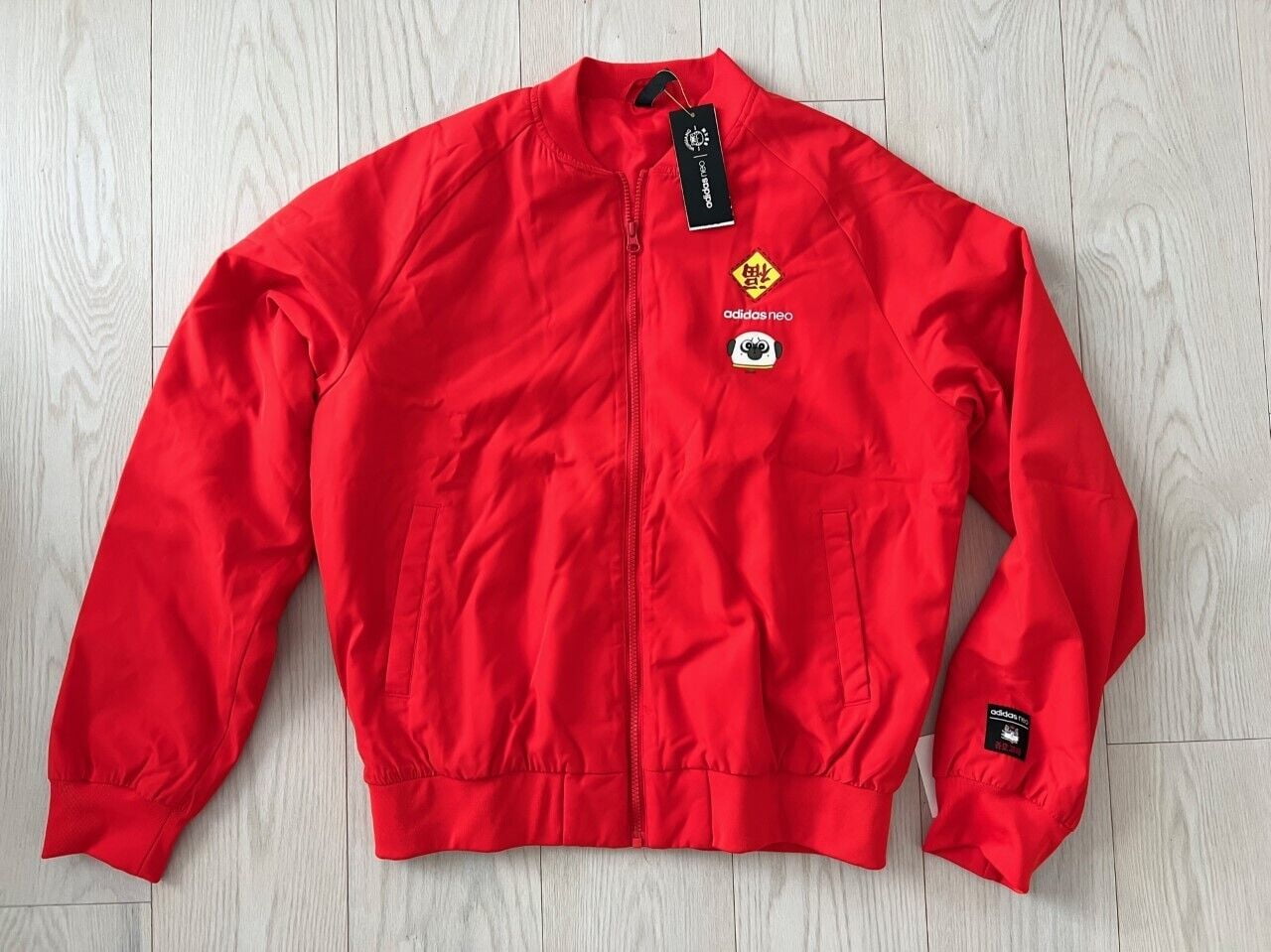 Adidas G85182 Neo Wuhuang Bomber Jacket Vivid Red ( L ) - Walmart.ca