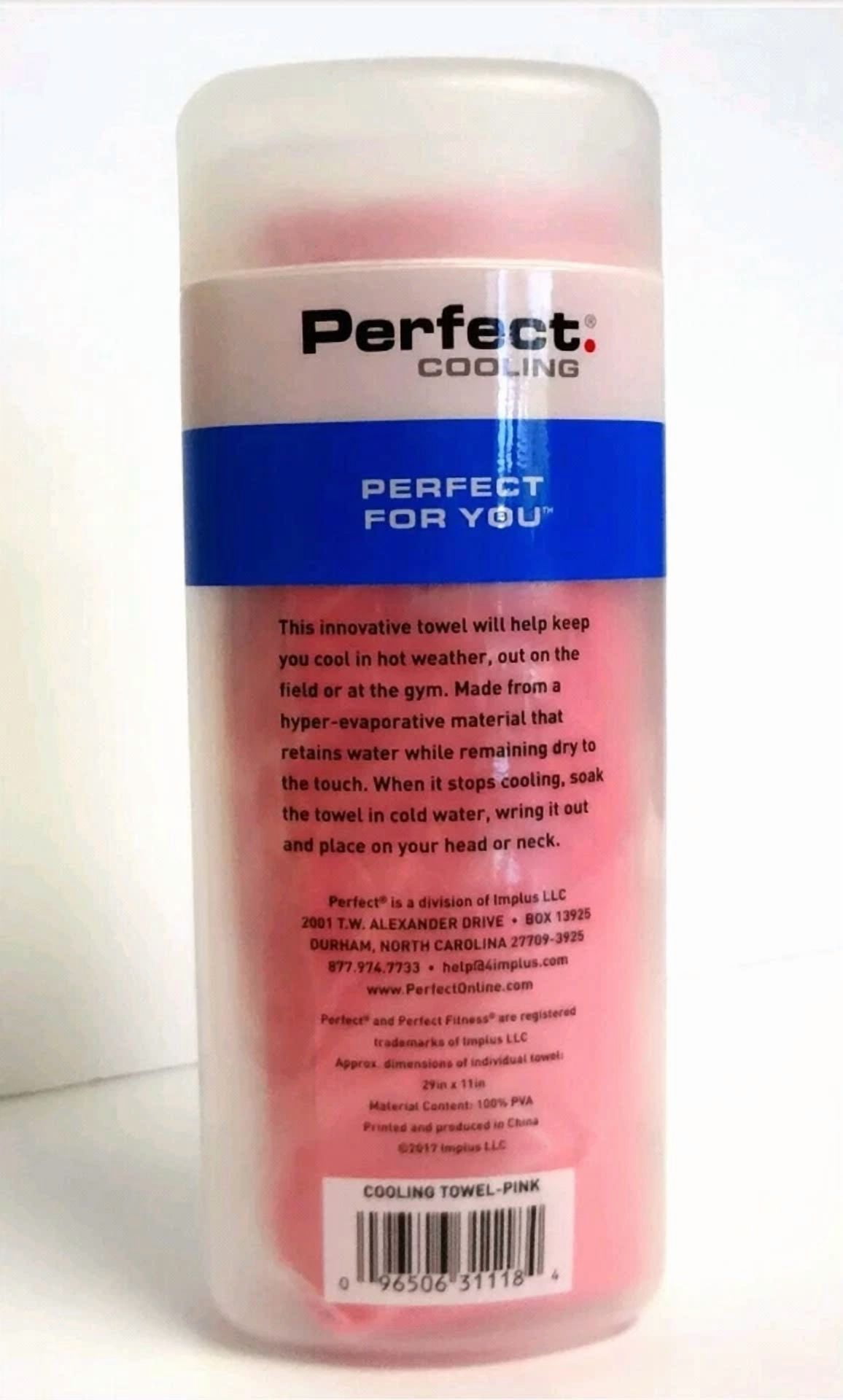BUTTERFLY- Perfect Fitness Cooling Towel, Stay Cool For Hours Pink Free Same Day Shipping