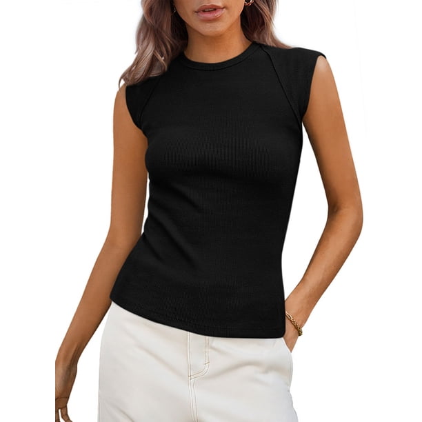 Remera PRETTYGARDEN 2025 Verano Manga Corta Ajustada Negra XL