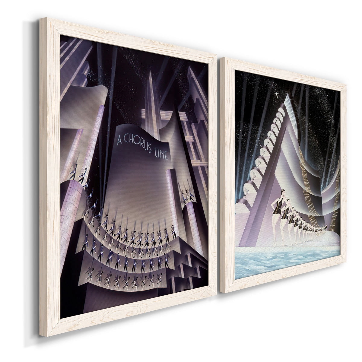 A Chorus Line - Premium Framed Canvas 2 Piece Set - Ready to Hang