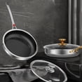 thumbnail image 4 of 316 Stainless Steel Frying Pan Household Non-Stick Pan Induction Cooker Pot, 4 of 9