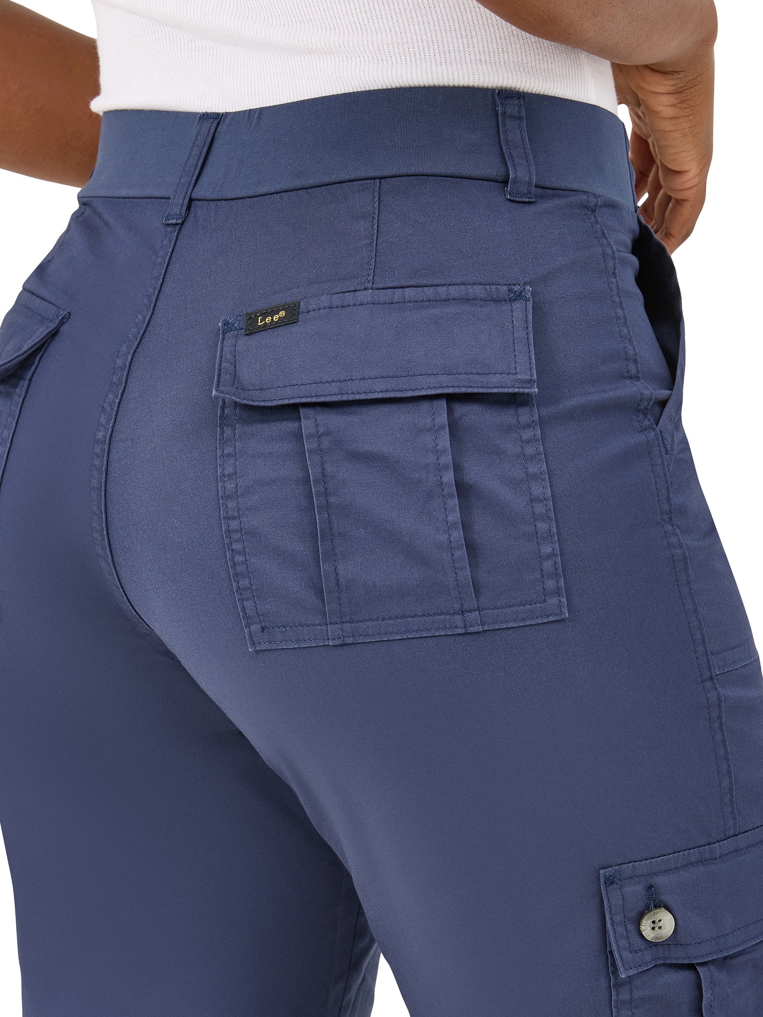 Lee Women's Flex to Go Mid Rise Capri Pants, Sizes 2-18