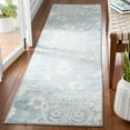 thumbnail image 2 of SAFAVIEH Adirondack Hortense Floral Runner Rug, Grey/Ivory, 2'2" x 9', 2 of 7