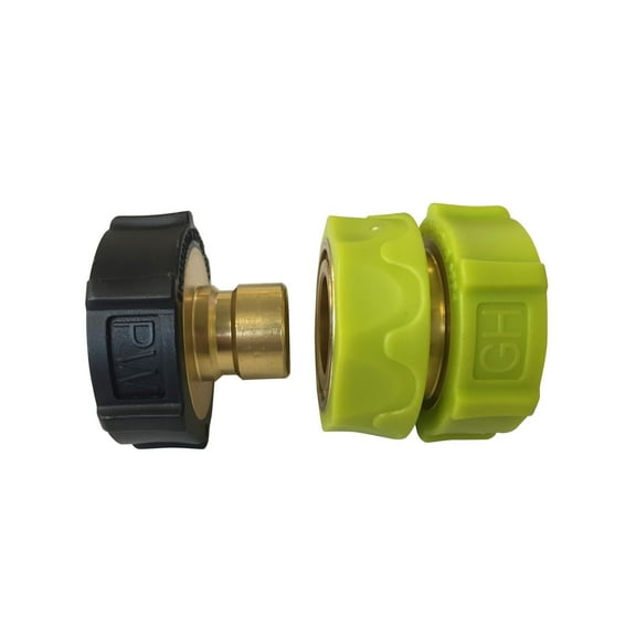 Sun Joe Universal Brass/Aluminum Garden Hose Quick-Connect Kit for SPX Series Pressure Washers