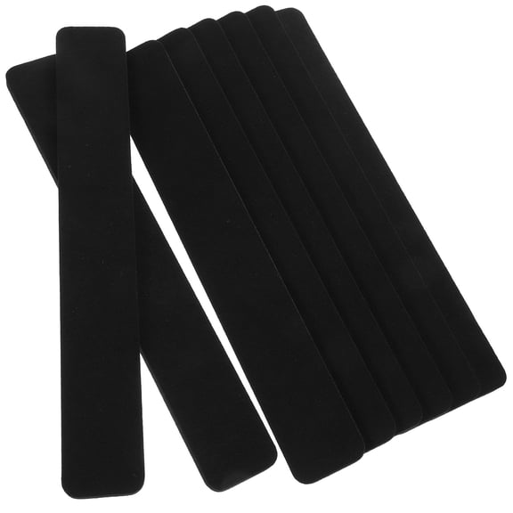 RENACLIPY Black Felt Pin Board Bulletin Bar for Wall Display, Office and Home Organization