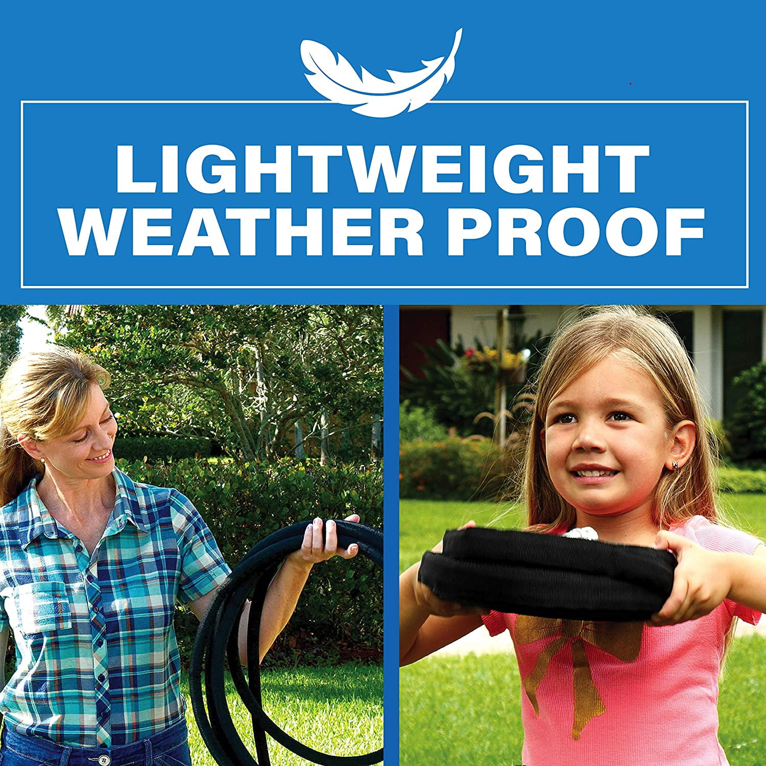 Bionic Flex Garden Hose Flexible Water Hose Lightweight Weatherproof 75 Ft Garden Hose
