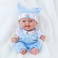thumbnail image 2 of KOYPTL 10 Inch Realistic Twins Reborn Baby Dolls with Soft Body Newborn Baby Doll Playset Accessories Includes 2 Dolls and Colthes,Holiday Birthday Gifts for Kids Boys Girls 2 3 4 5+ Years Old, 2 of 7