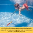 thumbnail image 3 of Juguetes para piscinas de buceo Haktoys Subwater Diving Torpedo Bandits, 3 of 6