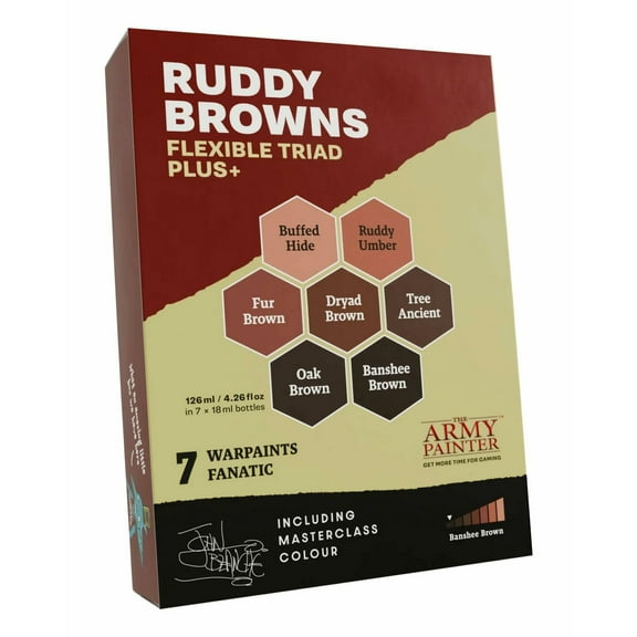 The Army Painter Flexible Triad PLUS : Ruddy Browns