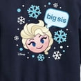 thumbnail image 3 of Disney Emoji - Sis Big Elsa - Toddler And Youth Crewneck Fleece Sweatshirt, 3 of 5