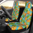 thumbnail image 3 of Fotbe Pineapple Pattern Automotive Seat Covers for Cars Trucks and SUVs – Car Seat Covers for Front Seats,Protective Seat Covers,Vehicle Seat Covers, Set of 2, 3 of 9