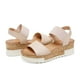 thumbnail image 2 of Sandalias con Plataforma y Cuña DREAM PAIRS REED-2 Nude Talle 10, 2 of 6