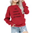thumbnail image 2 of Bnwani Toddler Sweatshirt Boys Crew Neck Long Sleeve Short Sweatshirt Printed Tops T-Shirts Pullover, 2 of 4