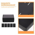 thumbnail image 3 of Soimiss 20Pcs Black Paper Storage Boxes Easy to Fold Mailing Supplies for Packing Use, 3 of 7