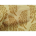 thumbnail image 4 of oneOone Cotton Poplin Dark Mustard Fabric Leaves Block Dress Material Fabric Print Fabric By The Yard 56 Inch Wide, 4 of 4