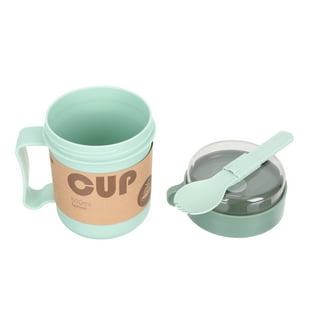 Microwave-Ready Soup Mug with Vented Silicone Valve