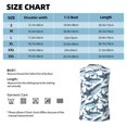 thumbnail image 6 of Haiem Men's Party Shark Cute Print Tank Tops Summer Sleeveless Cut Off Workout T-Shirts Fitness Vest Athletic Undershirts-X-Large, 6 of 8