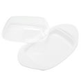 thumbnail image 1 of Butter Box, Freshness-Keeping Durable Boat-Shaped Butter Dish With Lid For Cheese For Home For Restaurant For Butter White, 1 of 8