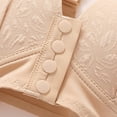 thumbnail image 4 of EaskTriop Bras for Older Women Front Closure Wireless Supportive Full Coverage Bra with Adjustable Wide Straps Everyday Comfort, 4 of 6