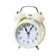 thumbnail image 3 of Reloj despertador analógico antiguo, silencioso, con alarma fuerte y luz de fondo para adolescentes. Beige, 3 of 9