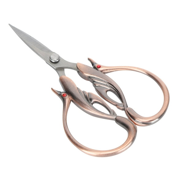 Dioche Ciseaux en Forme de Cygne Ciseaux Anti-Corrosion Ciseaux Bricolage Ciseaux Rétro pour la Broderie