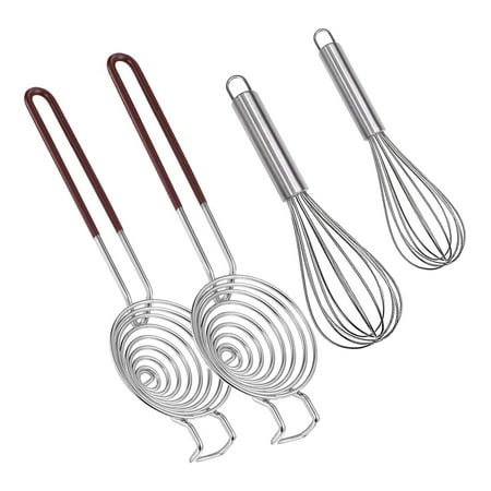 

Stainless Steel Egg White Separator Whisk Egg Yolk Separator Long Handled Divider for Cooking Baking and Stirring 4 Pcs