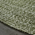 thumbnail image 3 of BNM Indoor/ Outdoor Multihued Oval Rug, 5' x 8', Green- White, 3 of 6
