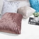 thumbnail image 5 of Brillante Suave de Cuadrado Throw Pillow Cover Habitación Cuadrada Funda de Cojín Decorativo para La Decoración Negro, 5 of 9