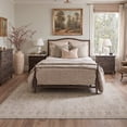 thumbnail image 2 of KUETH 5x7 Soft Oriental Vintage Rug for Living Room, Machine Washable Low Pile Non Slip Backing Area Rug, OCHRE BLOOM Rug for Bedroom Dining, 2 of 5