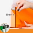 thumbnail image 4 of ROYALITA 2-Pack Acrylic Magazine Holder Brochure Holder, 17" Record Holder Magazine Rack, Fashion Hanging Bookshelf Literature Storage Rack for Waiting Room, Living Room, Office, Orange 17 Inch, 4 of 7