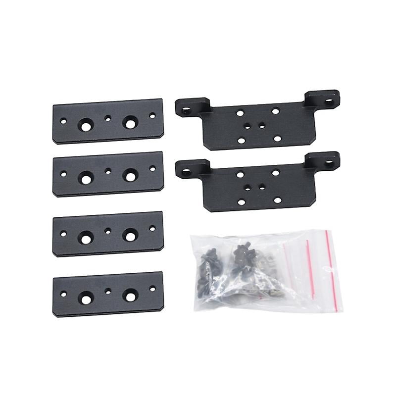 Axe Strut Rails Double Y Axes Linear Rails Guide Upgraded Kit with Fixing Plate for ...