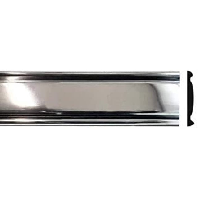 Automotive Authority 1973-1987 Chevy GMC moldura lateral cromada para carrocería C10 C20 C30 K10 K20 K30 V10 Suburban Custom Deluxe Silverado camionetas – 2.25 pulgadas de ancho (rollo completo – 320