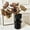 Black, variant on 11.8" Artificial Flower Long Stem Realistic Faux Silk Ranunculus Bouquet for Home Kitchen Wedding Decoration Floral Arrangement Spring Table Centerpiece