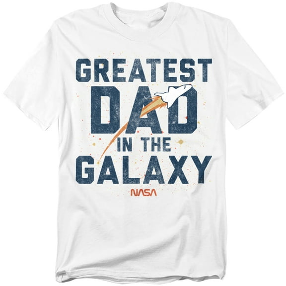NASA T-Shirt Father'S Day Greatest Dad In The Galaxy Unisex Graphic Tee for Men & Women