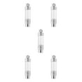 thumbnail image 1 of Transemion Aquarium Check Valve-Régulateur Diffuseur CO2 Bulle Compteur Simple/double Tête Maison Argent 8cm 5Set, 1 of 6