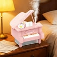 thumbnail image 4 of Piano - Flower - USB Charged Humidifier For Bedroom 250ml Desktop Humidifiers Portable Small Cool Mist Humidification （Pink）, 4 of 6