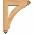 thumbnail image 3 of Ekena Millwork 4"W x 20"D x 28"H Balboa Traditional Rough Sawn Bracket, Western Red Cedar, 3 of 4