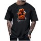 thumbnail image 1 of Blusas y camisas de manga corta y cuello redondo para hombre. Blusas/camisetas de manga corta con cuello redondo y estampado de Halloween para hombre. Blusa para hombre., 1 of 4