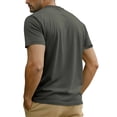 thumbnail image 5 of Dwellite Mens Pullover T Shirts Basic Short Sleeve Lightweight Tshirt Casual Crew Neck Solid Shirts for Men Dark Gray 3XL, 5 of 6