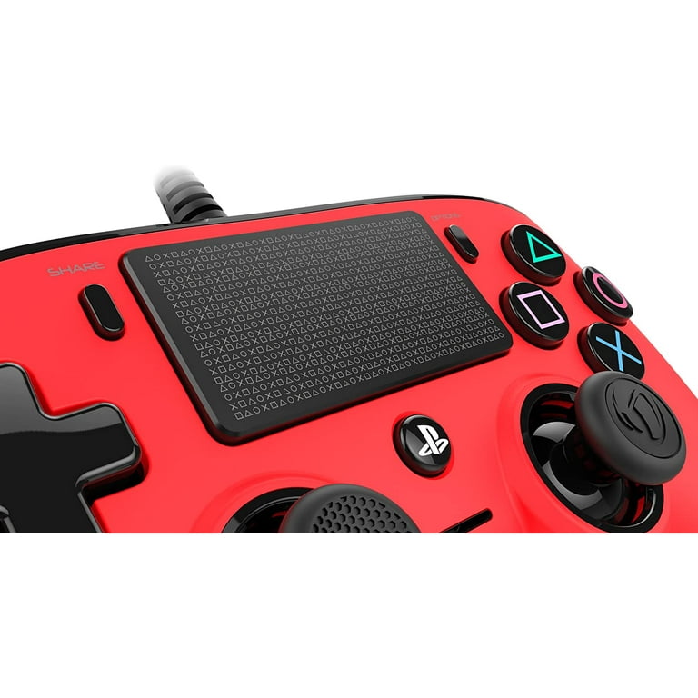 Used Nacon Wired Compact Controller for PlayStation 4 (Red