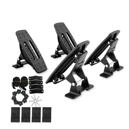 Onefeng Sports 4Pcs Saddle Kayak Roof Rack Canoe Mount Holder Cradle Boat Carrier