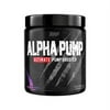 Nutrex Research Alpha Pump Stim-Free Pre-Workout Pump Booster | Ultimate Muscle Pumps, Non Stimulant Nitric Oxide Preworkout Formula | 20 Servings (Phantom Grape)